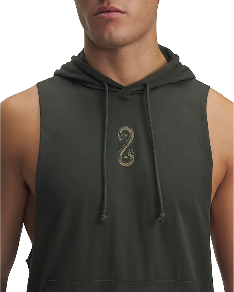 Under Armour Men's Project Rock Snake Sleeveless Hoodie