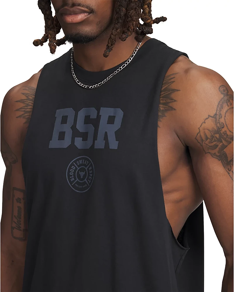 Under Armour Men's Project Rock BSR Sleeveless Tank Top
