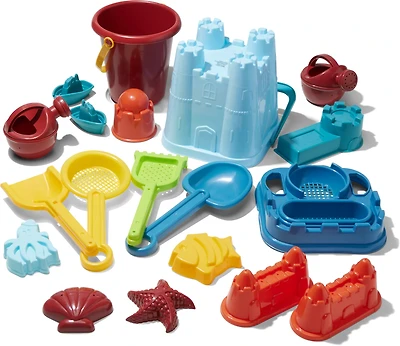 O'Rageous Backpack 20-Piece Beach Toy Set