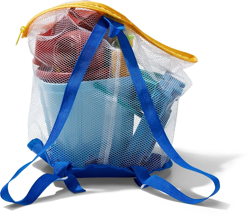 O'Rageous Backpack 20-Piece Beach Toy Set