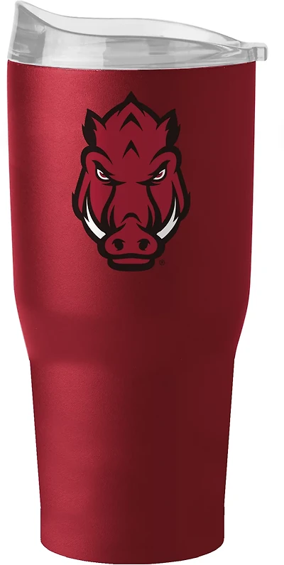 Logo Brands Arkansas 30 oz Flipside Alt Logo Powder Coat Tumbler