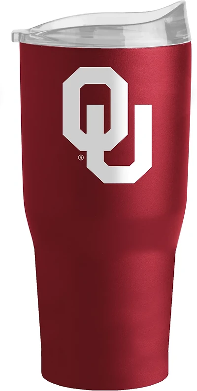 Logo Brands Oklahoma 30 oz Flipside Alt Logo Powder Coat Tumbler