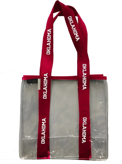 Logo Brands Oklahoma Chant Clear Tote