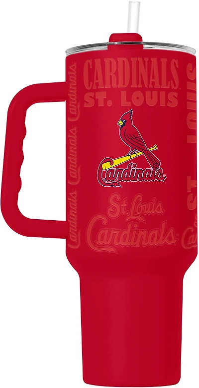 Logo Brands Cardinals 40 oz Replay Powder Coat Tumbler