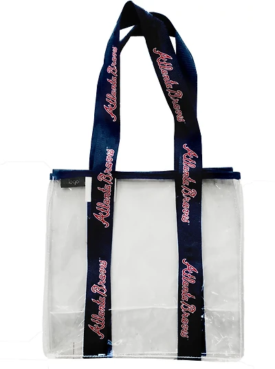 Logo Brands Braves Chant Clear Tote