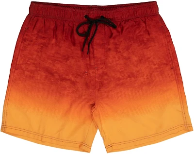 Burnside Men's Gradient Glow Volley Swim Shorts