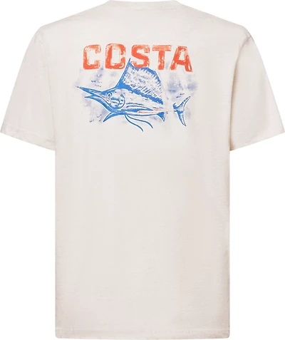 Costa Del Mar Men's Americana Sail Short Sleeve T-shirt