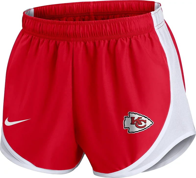 Nike Women's Kansas City Chiefs Tempo Shorts 3.25 in.