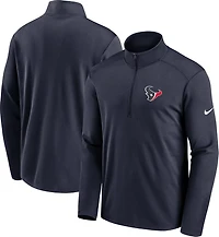 Nike Men's Houston Texans Franchise Pacer Long Sleeve 1/2-Zip Jacket