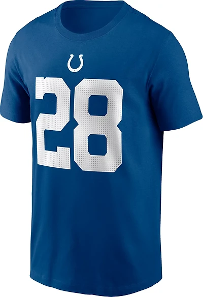 Nike Men's Indianapolis Colts Jonathan Taylor 28 Short Sleeve T-shirt