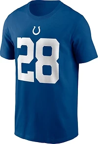 Nike Men's Indianapolis Colts Jonathan Taylor 28 Short Sleeve T-shirt