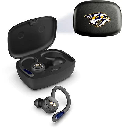 Prime Brands Group Nashville Predators Sport True Wireless Earbuds Version 3 Headphones