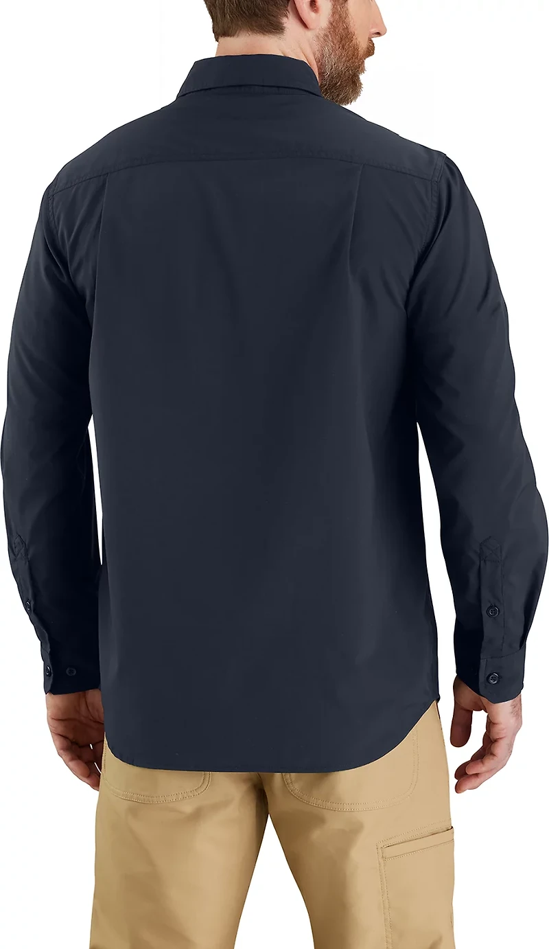 Carhartt Men's Relaxed Fit LW Force Long Sleeve Shirt