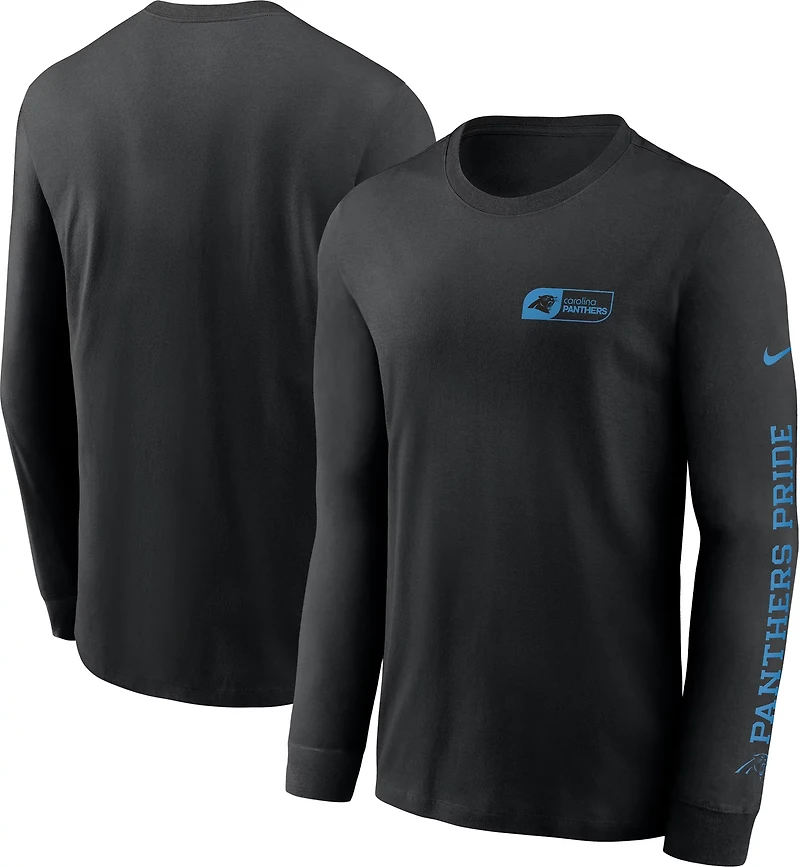 Nike Men's Carolina Panthers All Out Essential Long Sleeve T-shirt