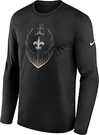Nike Men's Saints Legend Icon Long Sleeve T-shirt