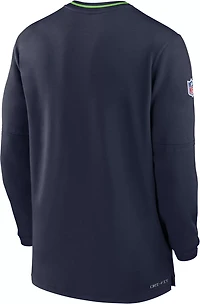 Nike Men's Tennessee Titans Sideline Coach 1/4-Zip Long Sleeve Pullover