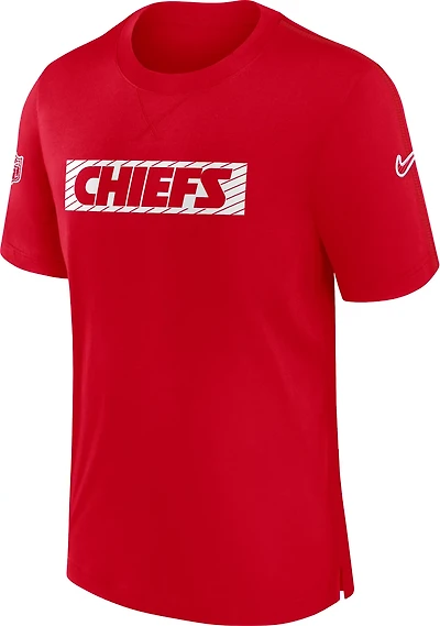 Nike Men's Kansas City Chiefs Sideline Player Dri-FIT Short Sleeve T-shirt