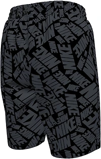 Nike Boys' Tossed Block Volley Swim Shorts 7