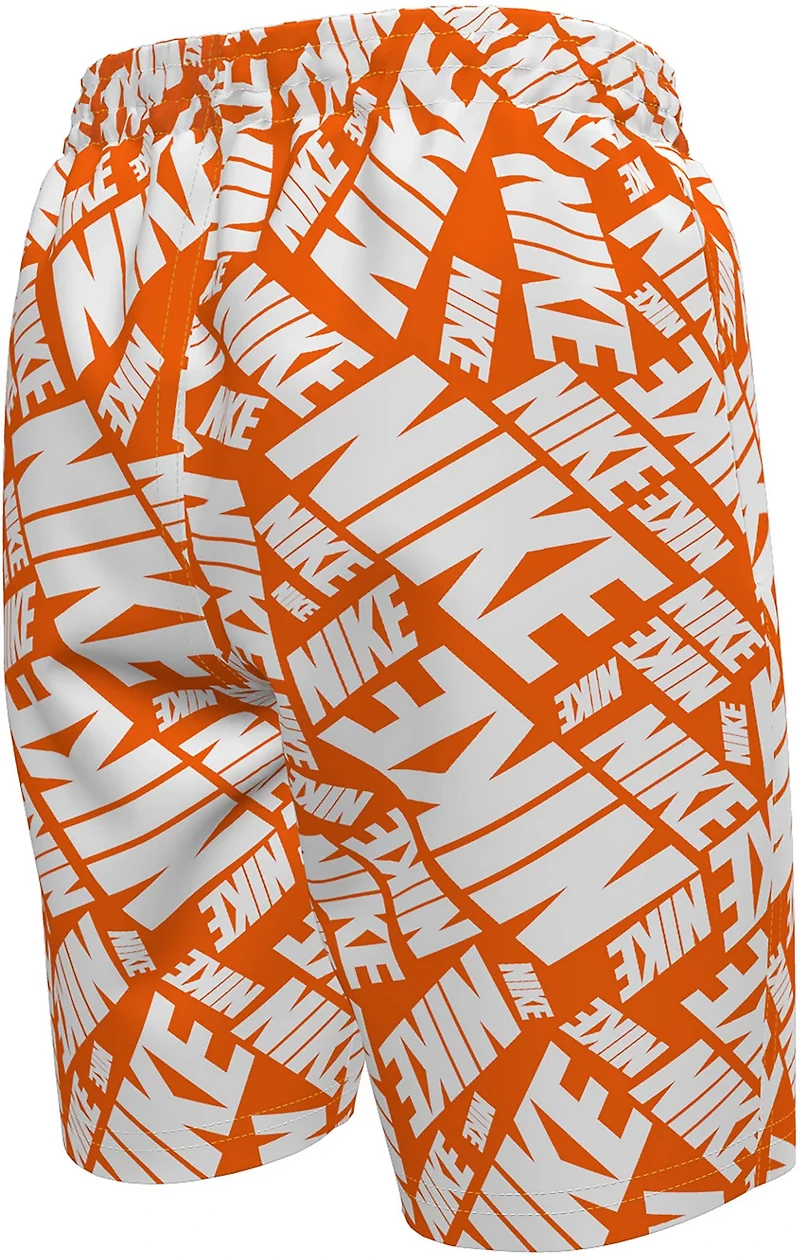 Nike Boys' Tossed Block Volley Swim Shorts 7