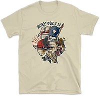 State Life Men's Texas Bury Me Short Sleeve T-Shirt