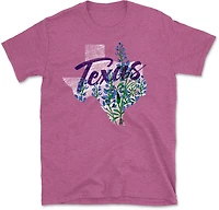 State Life Women's Texas Bluebonnet Paint Short Sleeve T-Shirt