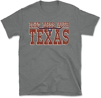 State Life Men's Texas Don'T Do It Short Sleeve T-Shirt