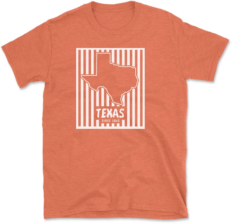 State Life Men's Texas Pinstripe Short Sleeve T-Shirt