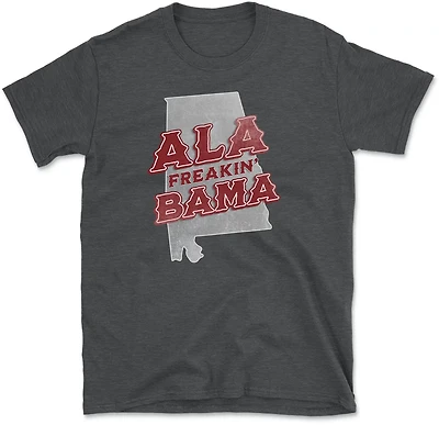 State Life Men's Alabama Freakin Short Sleeve T-Shirt