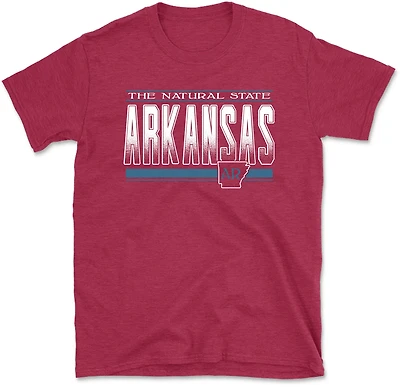 State Life Men's Arkansas Blended Short Sleeve T-Shirt