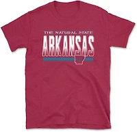 State Life Men's Arkansas Blended Short Sleeve T-Shirt