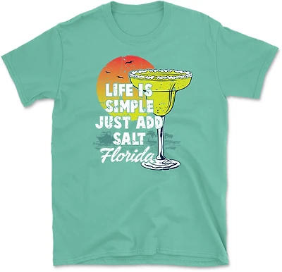 State Life Men's Florida Add Salt Short Sleeve T-Shirt