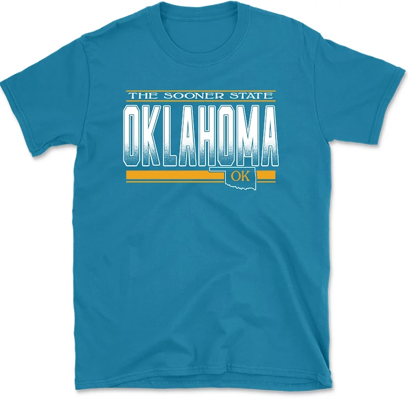 State Life Men's Oklahoma Blended Short Sleeve T-Shirt