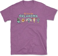 State Life Men's Oklahoma Western Icons Short Sleeve T-shirt