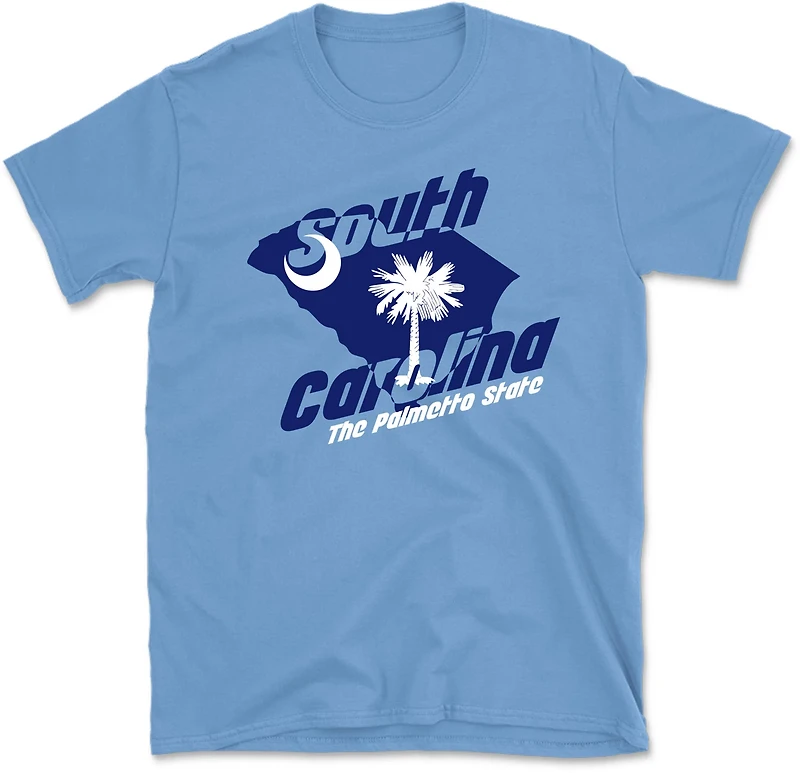 State Life Men's South Carolina Cut Through Short Sleeve T-Shirt
