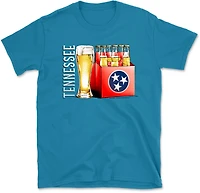 State Life Men's Tennessee Lager Beer Short Sleeve T-Shirt