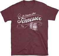 State Life Men's Tennessee Whiskey Barrel Short Sleeve T-shirt