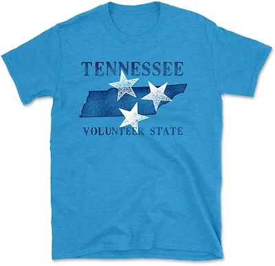 State Life Men's Tennessee Volunteers Stars Short Sleeve T-shirt