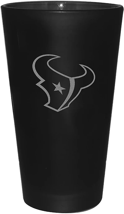 The Memory Company Houston Texans 16 oz Frosted Etched Pint