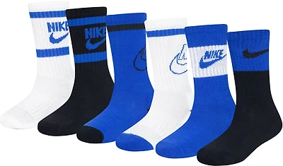 Nike Youth Retro Crew 6 Pack Socks