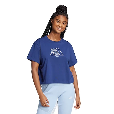 adidas Women's Tech Metallic Graphic T-shirt