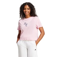 adidas Women's Tech Metallic Graphic T-shirt
