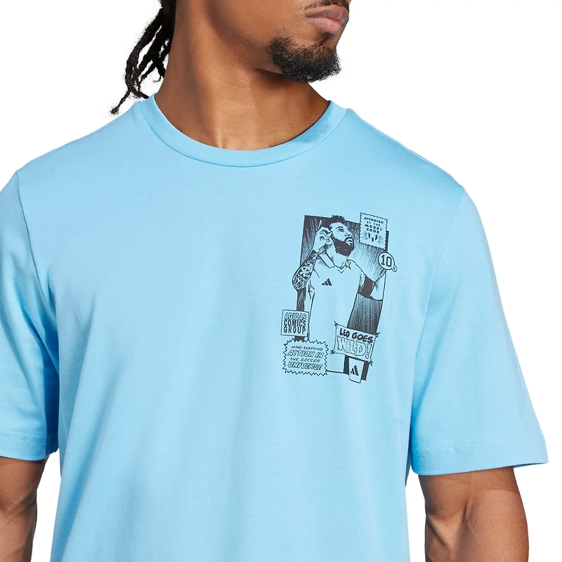 adidas Men's Messi Icon Graphic T-shirt