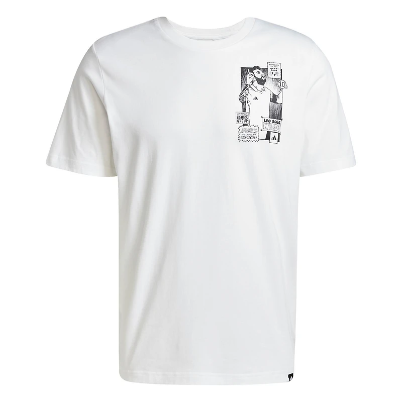 adidas Men's Messi Icon Graphic T-shirt