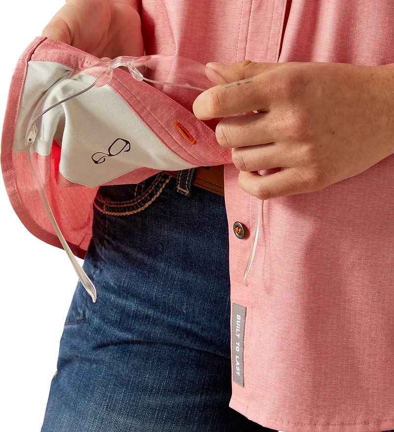 Ariat Women's Rebar Made Tough VentTEK DuraStretch Long Sleeve Work Shirt