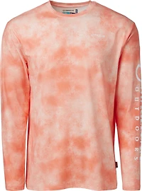 Magellan Outdoors Men's Casting Crew Wash Long Sleeve T-shirt