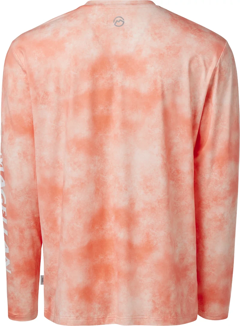 Magellan Outdoors Men's Casting Crew Wash Long Sleeve T-shirt