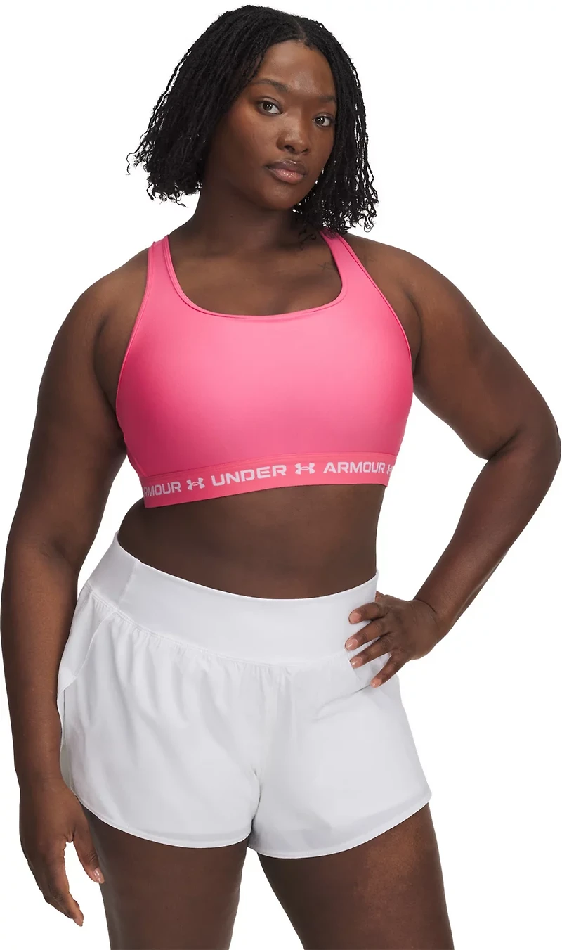 Under Armour Women's Crossback Mid Sports Bra