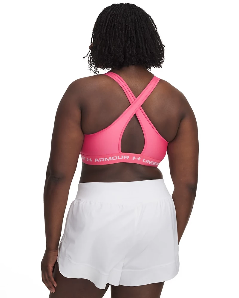 Under Armour Women's Crossback Mid Sports Bra