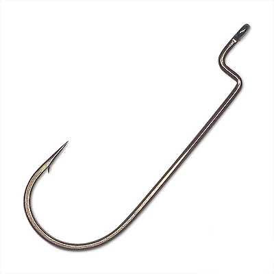 Gamakatsu Nano Alpha Offset Round Bend Worm Hook -Pack