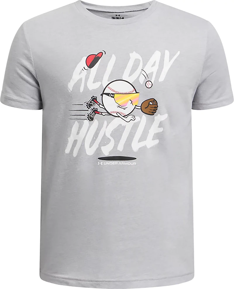Under Armour Boys' Baseball Hustle T-shirt